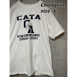 チャンピオン(Champion)のchampion チャンピオン　アニマル Tシャツ　 L(Tシャツ/カットソー(半袖/袖なし))