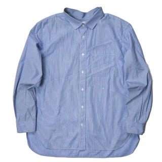 ジムフレックス(GYMPHLEX)のGYMPHLEX 19SS ストライプオーバーサイズシャツ 長袖シャツ メンズ(シャツ)