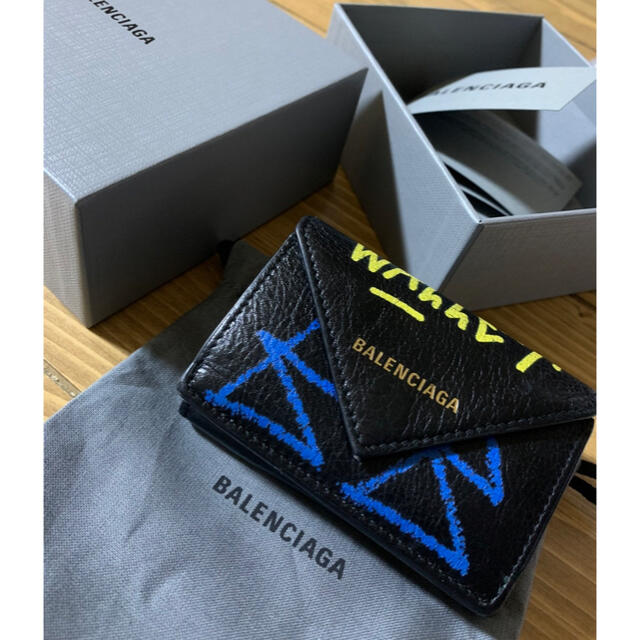 Balenciaga(バレンシアガ)のバレンシアガ　ペーパーミニウォレット メンズのファッション小物(折り財布)の商品写真