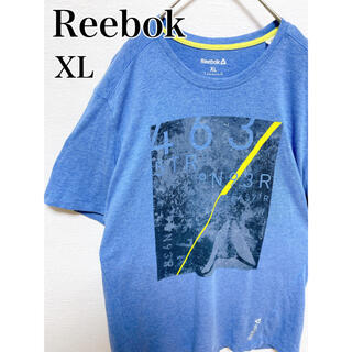 リーボック(Reebok)のリーボック　reebok XL ブルー　ゆるだぼ(Tシャツ/カットソー(半袖/袖なし))