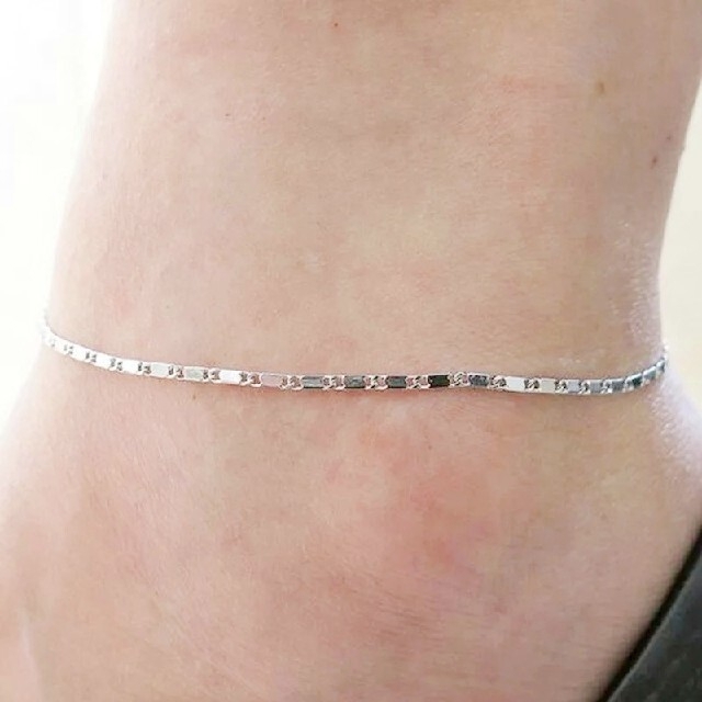 agete(アガット)のsilver chain anklet #035 レディースのアクセサリー(アンクレット)の商品写真