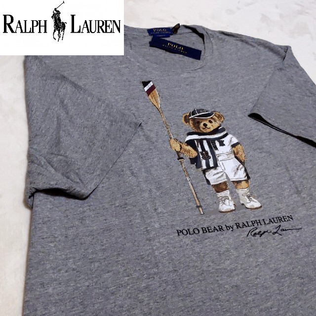 POLO RALPH LAUREN(ポロラルフローレン)の【新品】ラルフローレン ポロベア オーバーシルエット Tシャツ メンズXXL メンズのトップス(Tシャツ/カットソー(半袖/袖なし))の商品写真