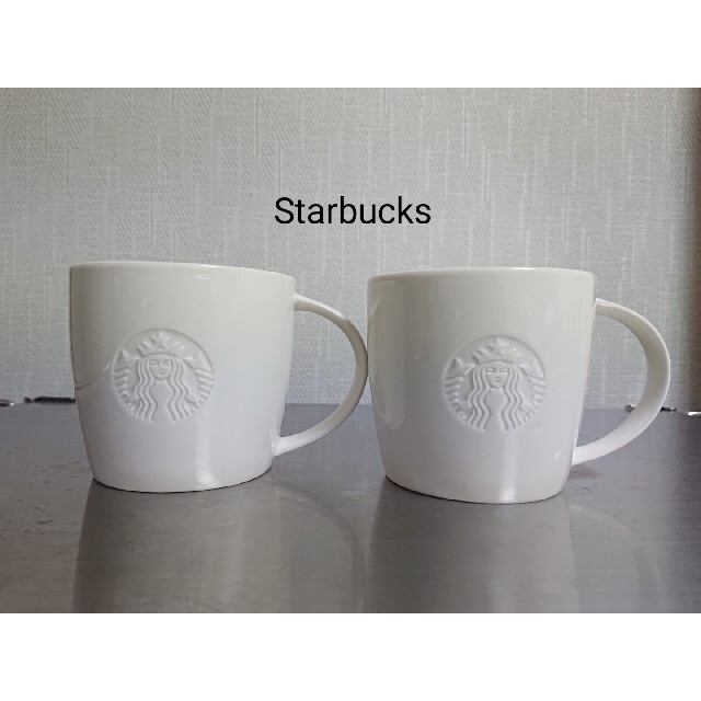 Starbucks Coffee(スターバックスコーヒー)のマグカップ(大)2個 インテリア/住まい/日用品のキッチン/食器(グラス/カップ)の商品写真