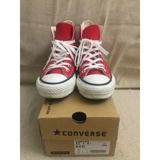 コンバース(CONVERSE)の★CONVERSE MADE IN JAPAN ハイカット レッド(スニーカー)