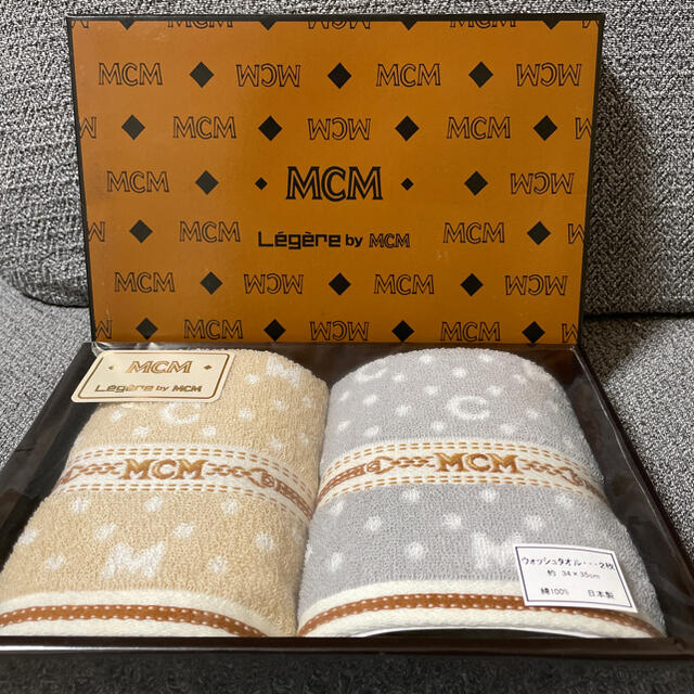 MCM(エムシーエム)のMCM ウォッシュタオル Lehrer by MCM レア インテリア/住まい/日用品の日用品/生活雑貨/旅行(タオル/バス用品)の商品写真