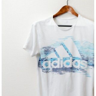 アディダス(adidas)のadidas　アディダス　 Tシャツ 白色　Sサイズ(Tシャツ/カットソー(半袖/袖なし))