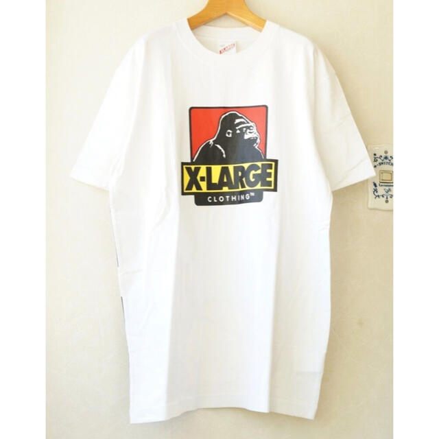 X-LARGE プリント Ｔシャツ 白