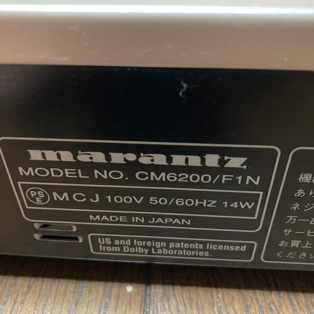 marantz cm6200　マランツ　CD MD デッキ 5