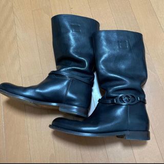 グッチ(Gucci)のGUCCI グッチ　エンジニアブーツ　ロングブーツ BOOTS(ブーツ)