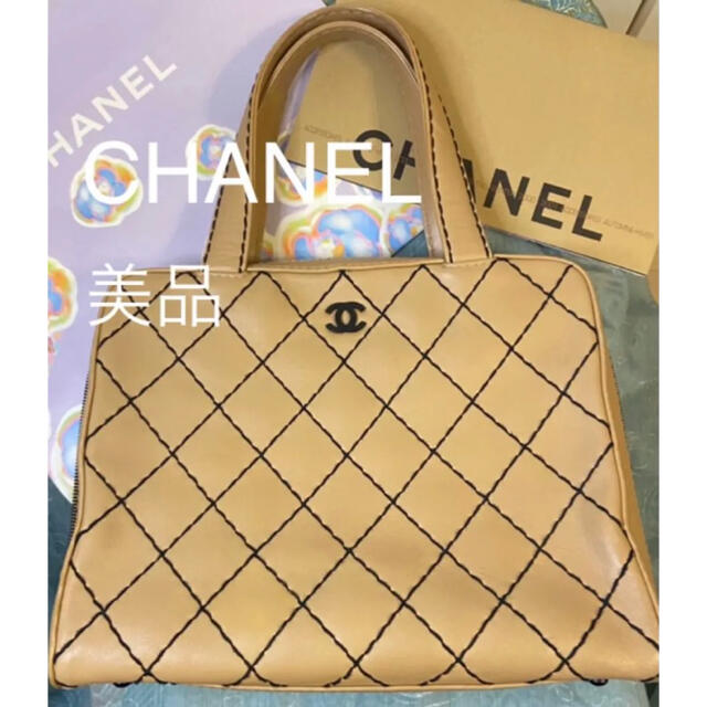 シャネルシャネル　CHANEL ワイルドステッチ　ヴィンテージ　バッグ