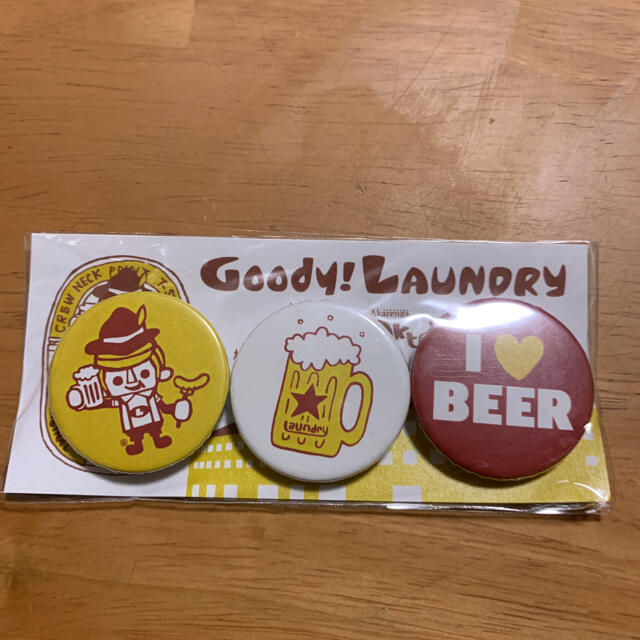 LAUNDRY(ランドリー)の【希少】Goody!Laundry 缶バッジセット Laundry エンタメ/ホビーのアニメグッズ(バッジ/ピンバッジ)の商品写真