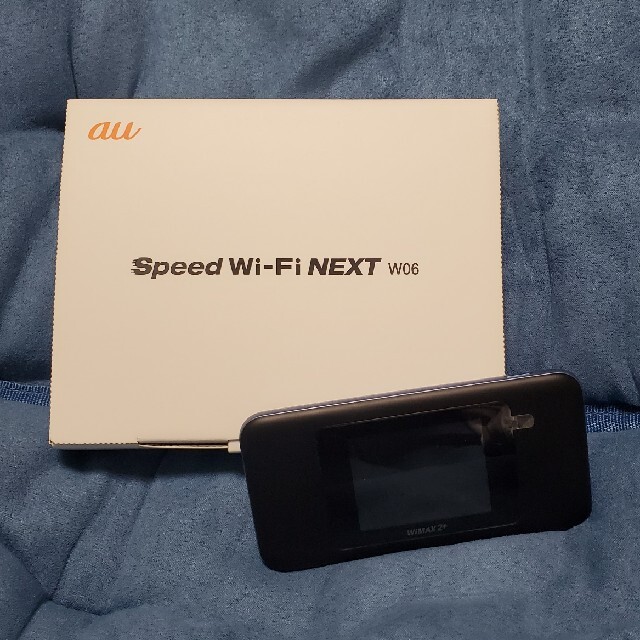 着後レビューで au speed wifi next