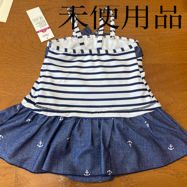 AEON(イオン)のサイズ110子供用水着新品 キッズ/ベビー/マタニティのキッズ服女の子用(90cm~)(水着)の商品写真