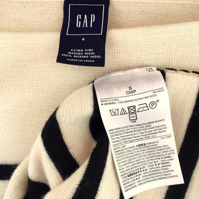 GAP(ギャップ)のGAP♡定番ボーダーニットソー レディースのトップス(ニット/セーター)の商品写真