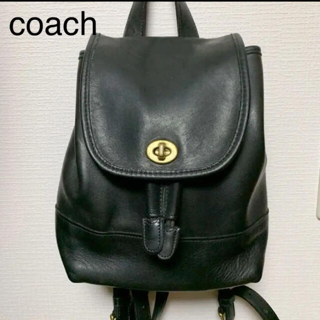 COACH(コーチ)のCOACH オールドコーチ リュック　ブラック レディースのバッグ(リュック/バックパック)の商品写真