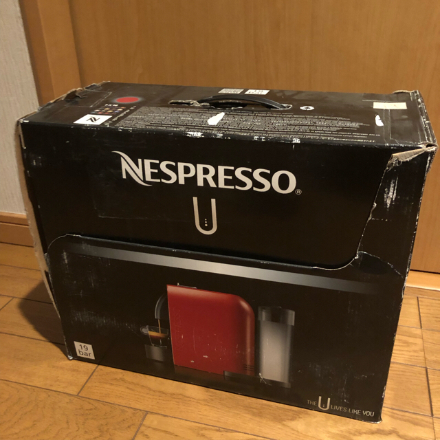 Nestle(ネスレ)の展示品 美品 Nespresso U(ユー) オレンジ D50OR スマホ/家電/カメラの調理家電(コーヒーメーカー)の商品写真