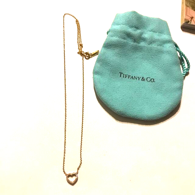 Tiffany & Co.(ティファニー)のティファニーハートダイヤネックレス レディースのアクセサリー(ネックレス)の商品写真