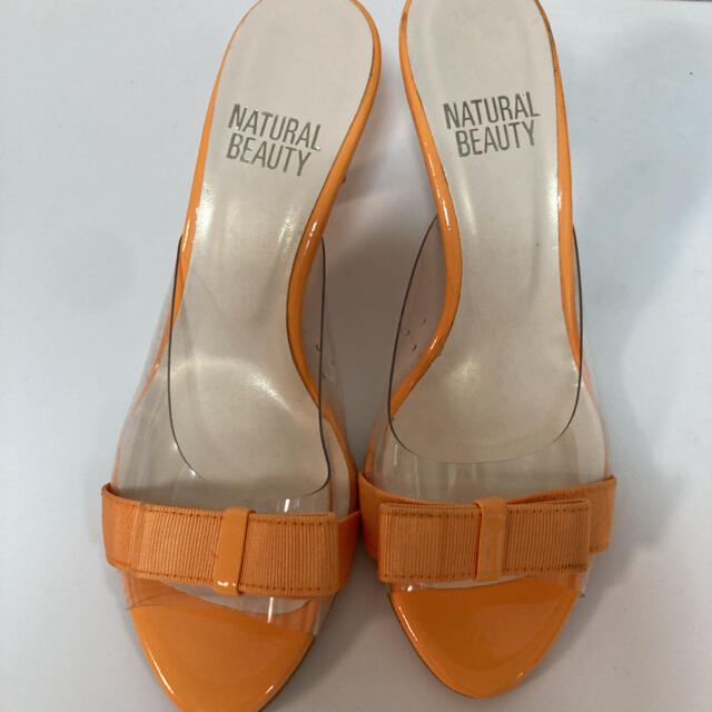 BEAUTY&YOUTH UNITED ARROWS(ビューティアンドユースユナイテッドアローズ)のナチュラル　ビューティ　オレンジ　サンダル　23cm レディースの靴/シューズ(サンダル)の商品写真