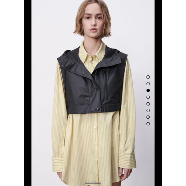 ZARA(ザラ)のZARA イエローストライプシャツ　 メンズのトップス(シャツ)の商品写真