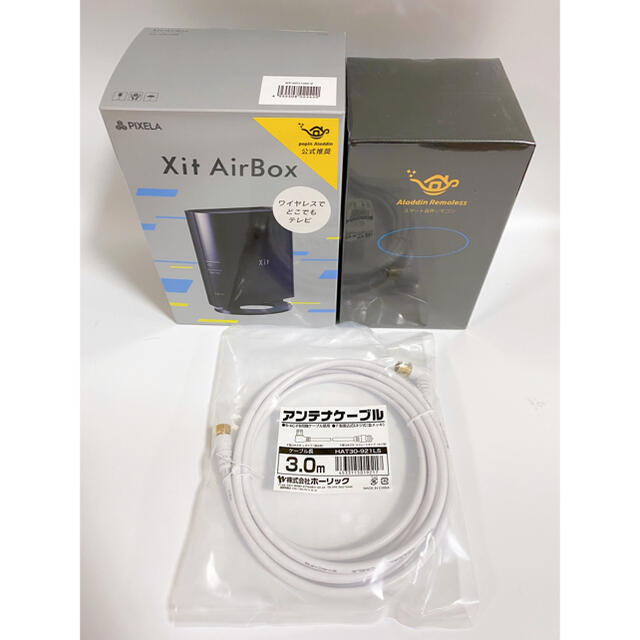ピクセラ Xit AirBox XIT-AIR110W リモレス 3点セットのサムネイル