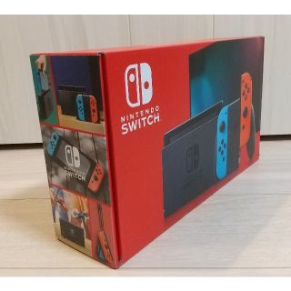 ニンテンドースイッチ(Nintendo Switch)の【新品未使用・未開封】Nintendo Switch ネオンブルー レッド(携帯用ゲーム機本体)