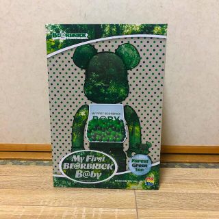 メディコムトイ(MEDICOM TOY)のMY FIRST BE@RBRICK B@BY GREEN 400%ベアブリック(その他)