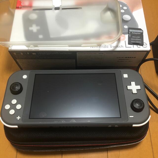 【美品】Nintendo Switch Liteグレー