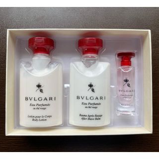 ブルガリ(BVLGARI)の新品 未使用 非売品 ブルガリ オーテルージュ ボディミルク 香水 等　3点(ボディローション/ミルク)