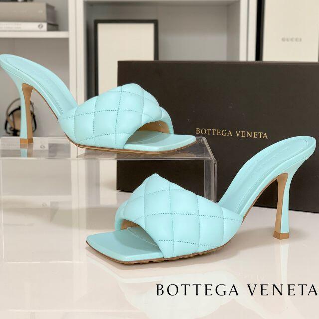日本限定モデル】 Bottega ライトブルー ザ・リド・サンダル ボッテガ