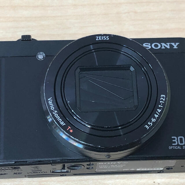 SONY(ソニー)のソニー DSC-WX500 ブラック 中古中程度品 スマホ/家電/カメラのカメラ(コンパクトデジタルカメラ)の商品写真