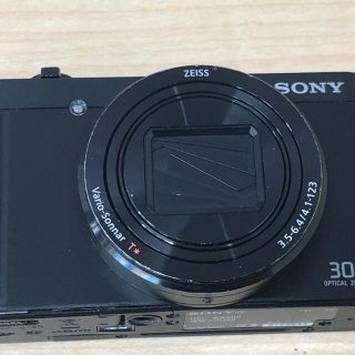 ソニー(SONY)のソニー DSC-WX500 ブラック 中古中程度品(コンパクトデジタルカメラ)