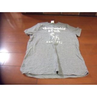 アバクロンビーアンドフィッチ(Abercrombie&Fitch)のAbercrombie　アバクロンビー　男児　Tシャツ　キッズ　サイズL　グレー(Tシャツ/カットソー)