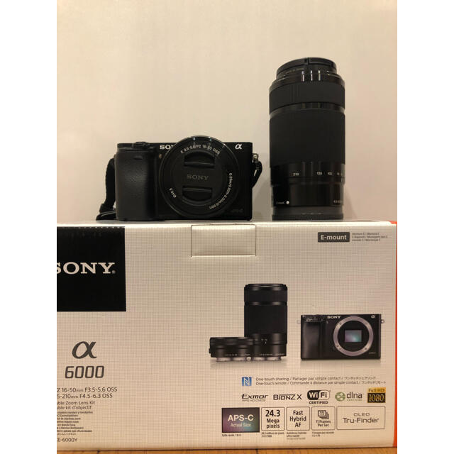 SONY(ソニー)のSONY  a6000 デジタルカメラ スマホ/家電/カメラのカメラ(ミラーレス一眼)の商品写真