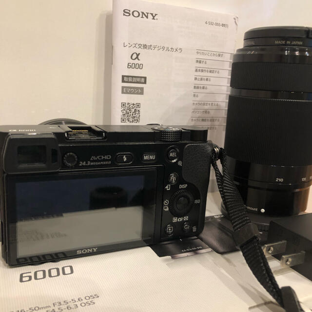 SONY(ソニー)のSONY  a6000 デジタルカメラ スマホ/家電/カメラのカメラ(ミラーレス一眼)の商品写真