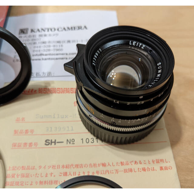 LEICA(ライカ)のLeica 球面 ズミルックス 35mm summilux OH済 スマホ/家電/カメラのカメラ(レンズ(単焦点))の商品写真