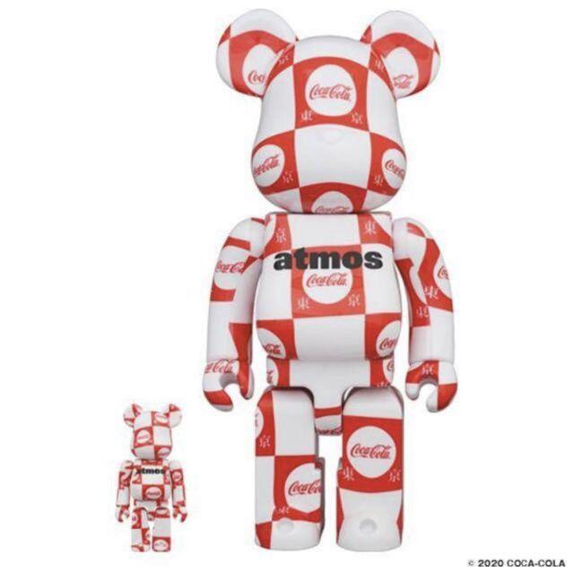 BE@RBRICK atmos Coca-Cola 東京 100％ & 400％ エンタメ/ホビーのフィギュア(その他)の商品写真