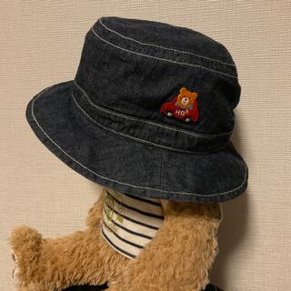 ホットビスケッツ(HOT BISCUITS)の【HOT BISCUITS 】ミキハウス　ベビー帽子　サイズ52(帽子)
