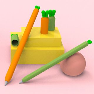 Apple Pencil シリコン保護ケース　第一世代対応(タブレット)