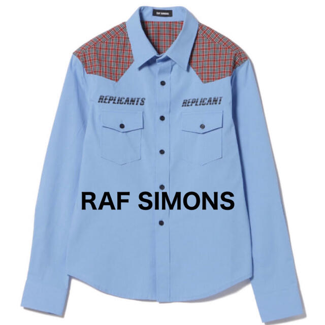 【RAF SIMONS（ラフ シモンズ）】18ss ウエスタンシャツ チェック