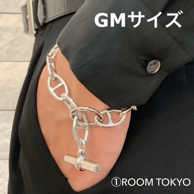 ①ROOM TOKYO アンカーチェーンブレスレットGM