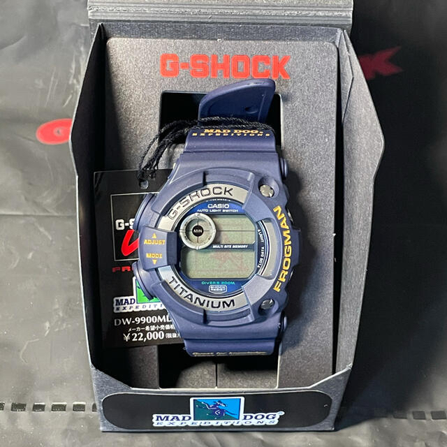 希少品 G-SHOCK フロッグマン DW-9900MD マッドドック