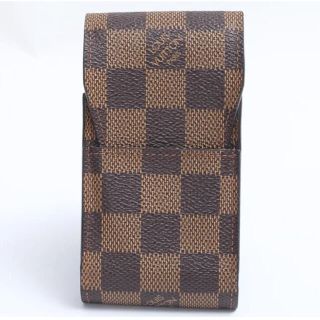 ルイヴィトン(LOUIS VUITTON)のヴィトン シガレットケース ダミエ(タバコグッズ)