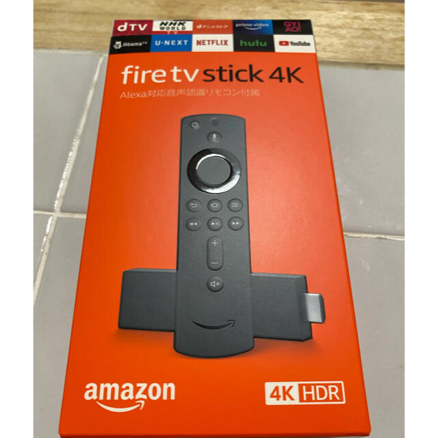 Fire TV Stick 4K - Alexa対応音声認識リモコン付属