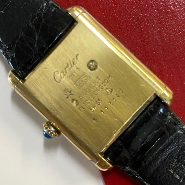Cartier ヴェルメイユ/OH済み アンティークの通販 by YO's shop|カルティエならラクマ - Cartier マストタンク 通販
