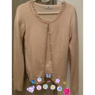 ネットディマミーナ(NETTO di MAMMINA)のピンク♡パール　上品アンサンブル(アンサンブル)