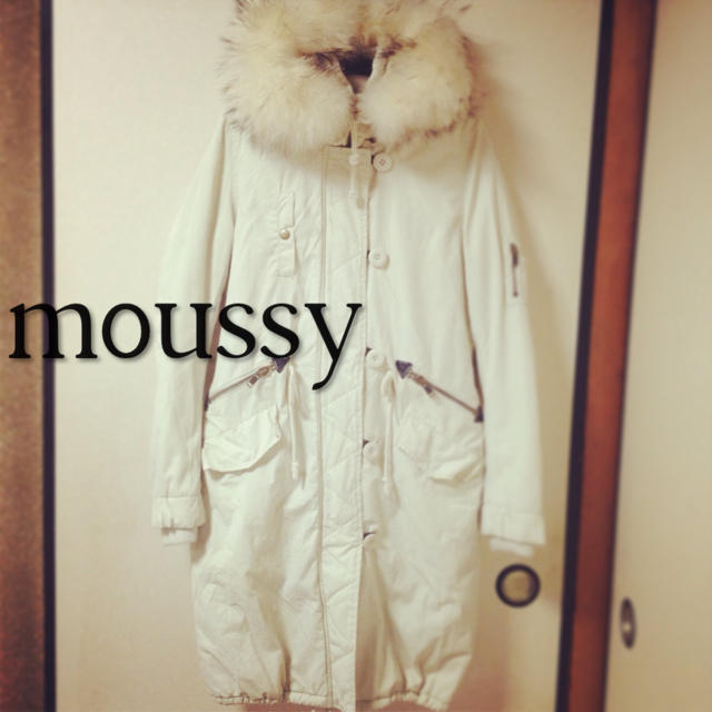 moussy(マウジー)のmoussy♡激可愛N3Bロングコート♡ レディースのジャケット/アウター(モッズコート)の商品写真