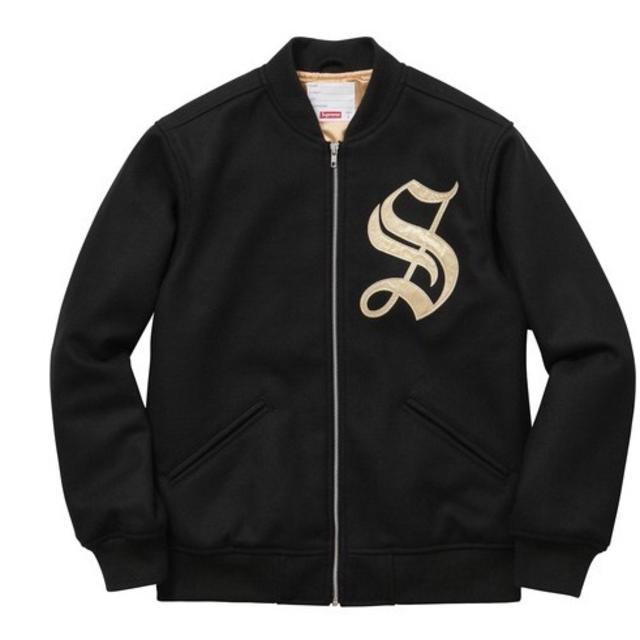 輝く高品質な Supreme - Jacket Varsity Zip English Old supreme