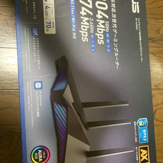 エイスース(ASUS)のASUS RT-AX82U ゲーミングルーター(PC周辺機器)