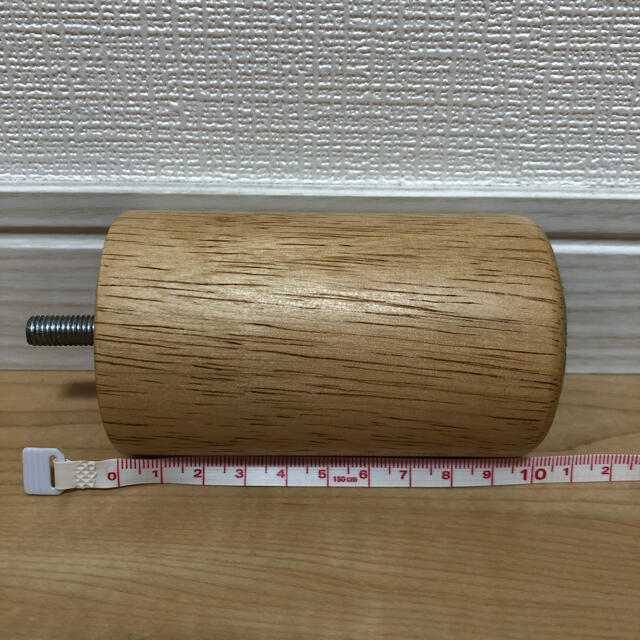 MUJI (無印良品)(ムジルシリョウヒン)のよっちゃん様専用　無印良品　木製脚10センチ　ナチュラル インテリア/住まい/日用品のインテリア/住まい/日用品 その他(その他)の商品写真