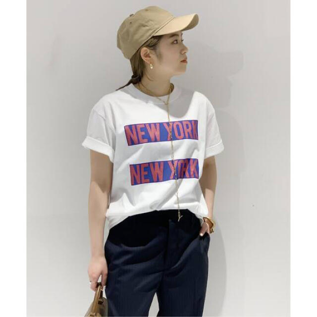 トップス【GOOD MOTIVE TEE】 NEW YORK プリントTシャツ